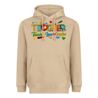 Mushroom teacher teach love inspire tbw Heavyweight Hoodie - texasbilliewilder