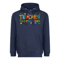 Navy teacher teach love inspire tbw Heavyweight Hoodie - texasbilliewilder