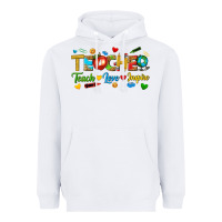 White teacher teach love inspire tbw Heavyweight Hoodie - texasbilliewilder