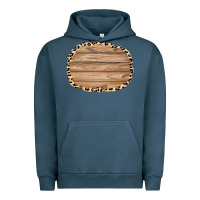 Pigment Midnight Navy wood and leopard background 3200x2400 Urban Hoodie - AdoDesignShop