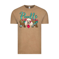 Vintage Coffee poodle mom Vintage Tee - Artiststas