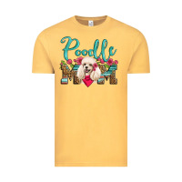 Vintage Mustard poodle mom Vintage Tee - Artiststas