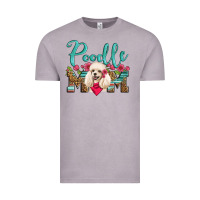 Vintage Zinc poodle mom Vintage Tee - Artiststas