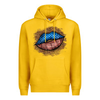 Lemon western 4 of july lips Premium Hoodie - BundleAndBundleShop
