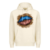 Tofu western 4 of july lips Premium Hoodie - BundleAndBundleShop