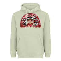 Matcha valentine's day cupid rainbow Heavyweight Hoodie - RanaPortraitStore
