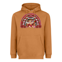 Meerkat valentine's day cupid rainbow Heavyweight Hoodie - RanaPortraitStore