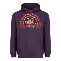 Plum valentine's day cupid rainbow Heavyweight Hoodie - RanaPortraitStore