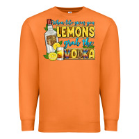 Carrot when life gives you lemons grab the vodka Premium Sweatshirt - Zillion Design Studio