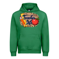 Emerald teacher life background 3200x2400 Urban Hoodie - AdoDesignShop
