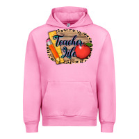 Fuchsia Pink teacher life background 3200x2400 Urban Hoodie - AdoDesignShop