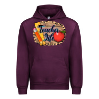 Mauve Wine teacher life background 3200x2400 Urban Hoodie - AdoDesignShop