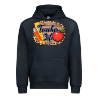 Navy teacher life background 3200x2400 Urban Hoodie - AdoDesignShop