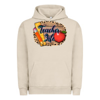 Pigment French Oak teacher life background 3200x2400 Urban Hoodie - AdoDesignShop