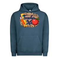Pigment Midnight Navy teacher life background 3200x2400 Urban Hoodie - AdoDesignShop