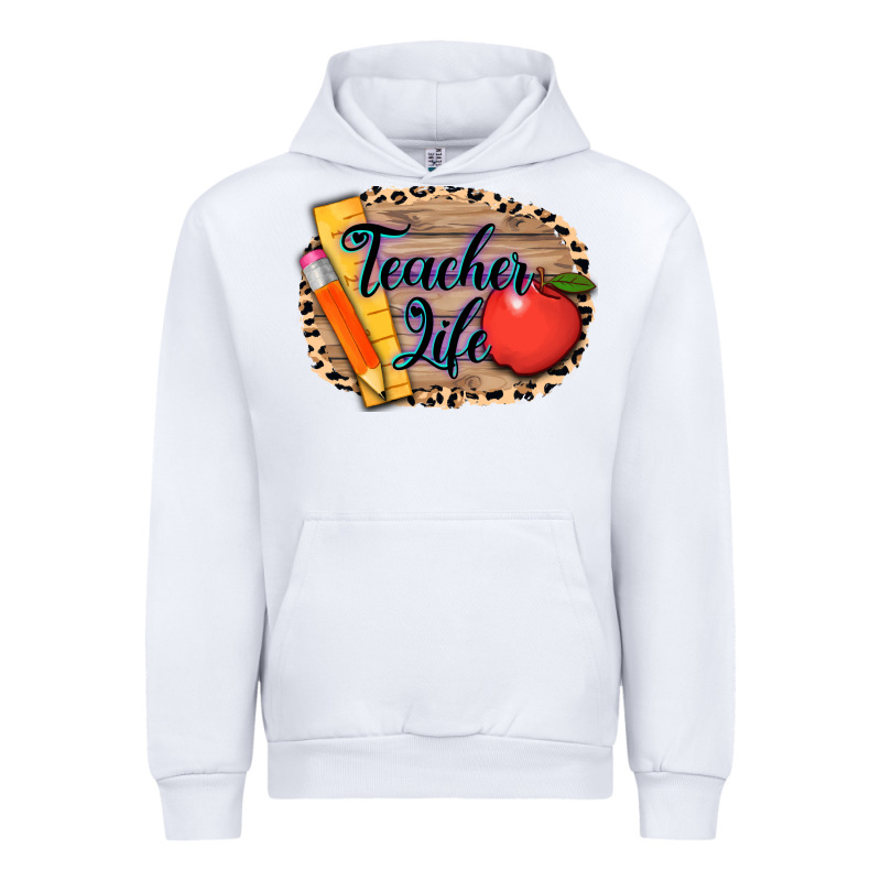 Teacher Life Background 3200x2400 Urban Hoodie by AdoDesignShop | Teevron