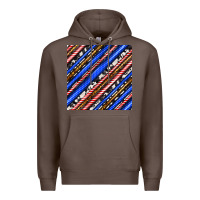 Coffee western america seamless pattern Premium Hoodie - BundleAndBundleShop