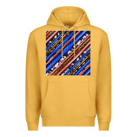 Mustard western america seamless pattern Premium Hoodie - BundleAndBundleShop