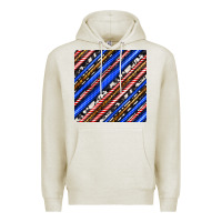 Oatmeal Heather western america seamless pattern Premium Hoodie - BundleAndBundleShop