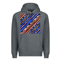 Rock western america seamless pattern Premium Hoodie - BundleAndBundleShop