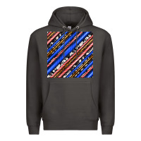 Smoke western america seamless pattern Premium Hoodie - BundleAndBundleShop