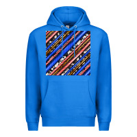 True Royal western america seamless pattern Premium Hoodie - BundleAndBundleShop