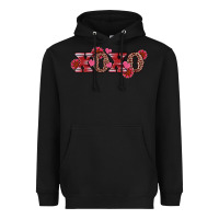 Black valentine's day xoxo sunflower heart Heavyweight Hoodie - RanaPortraitStore