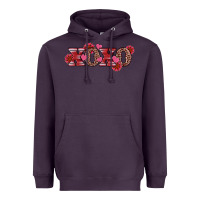 Plum valentine's day xoxo sunflower heart Heavyweight Hoodie - RanaPortraitStore