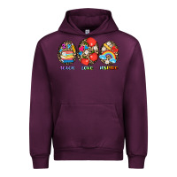 Mauve Wine teach love inspire Urban Hoodie - AdoDesignShop