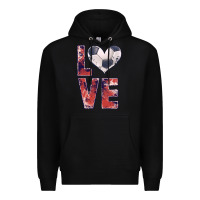 Black soccer love Premium Hoodie - JahusDesignShop