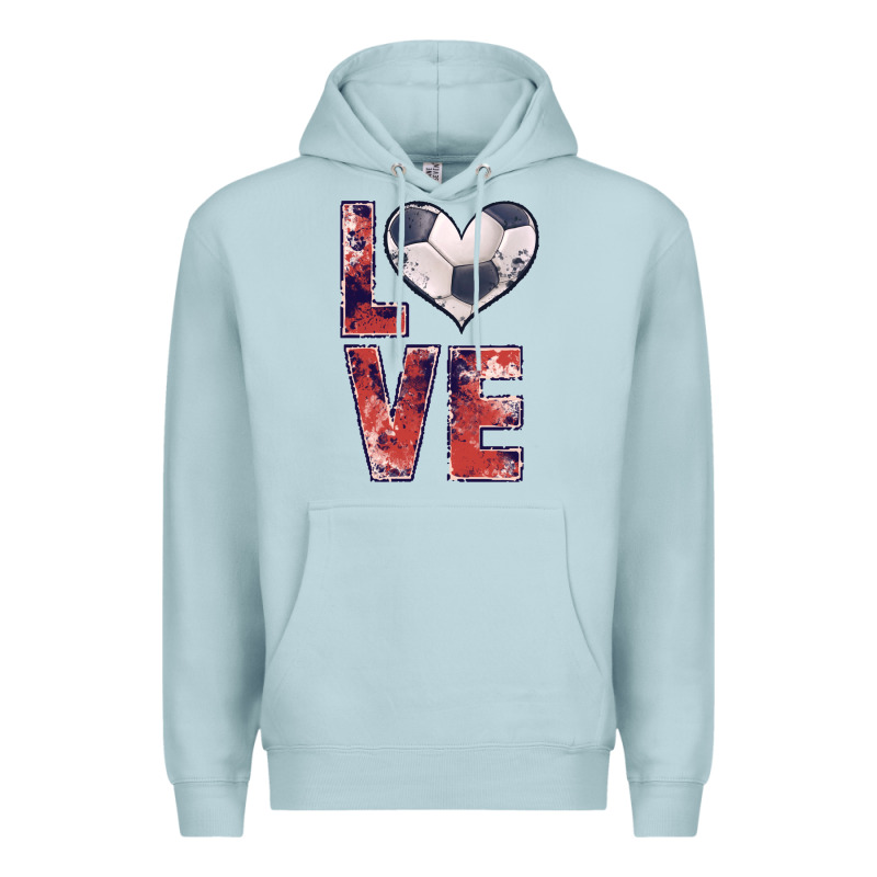 Soccer Love Premium Hoodie by JahusDesignShop | Teevron
