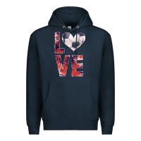 Navy soccer love Premium Hoodie - JahusDesignShop