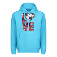 Ocean Blue soccer love Premium Hoodie - JahusDesignShop