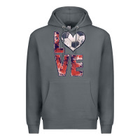 Rock soccer love Premium Hoodie - JahusDesignShop