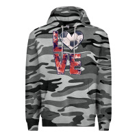 Slate Camo soccer love Premium Hoodie - JahusDesignShop