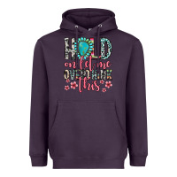 Plum hold on let me overthink this Heavyweight Hoodie - Zillion Design Studio
