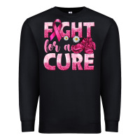 Black Fight For a Cure Premium Sweatshirt - texasbilliewilder