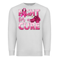 Dove Grey Fight For a Cure Premium Sweatshirt - texasbilliewilder