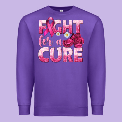 Fight For A Cure Premium Sweatshirt Designed By Texasbilliewilder