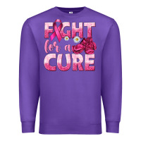 Purple Fight For a Cure Premium Sweatshirt - texasbilliewilder
