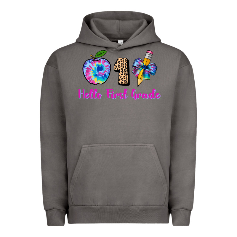 Hello First Grade Tie Dye 3200x2400 Urban Hoodie by AdoDesignShop | Teevron