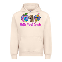 Sandshell hello first grade tie dye 3200x2400 Urban Hoodie - AdoDesignShop