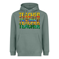 Sage teacher teacher teacher Heavyweight Hoodie - texasbilliewilder
