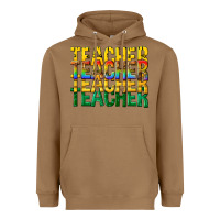 Toasted Coconut teacher teacher teacher Heavyweight Hoodie - texasbilliewilder