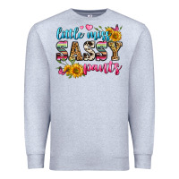 Heather Grey western little miss sassy pants Premium Sweatshirt - Zillion Design Studio