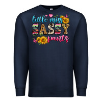 Navy western little miss sassy pants Premium Sweatshirt - Zillion Design Studio
