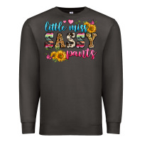 Smoke western little miss sassy pants Premium Sweatshirt - Zillion Design Studio
