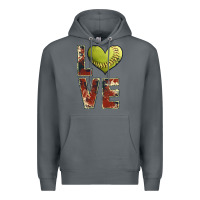Rock softball love Premium Hoodie - JahusDesignShop