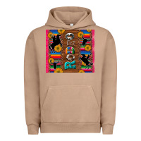 Pigment Burro rodeo serape leopard glitter Urban Hoodie - Artiststas