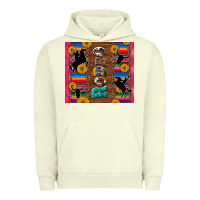Pigment Pistachio rodeo serape leopard glitter Urban Hoodie - Artiststas